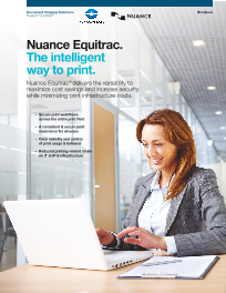 KM, Equitrac Express, Brochure, Konica-Minolta, Loudy Office Machines